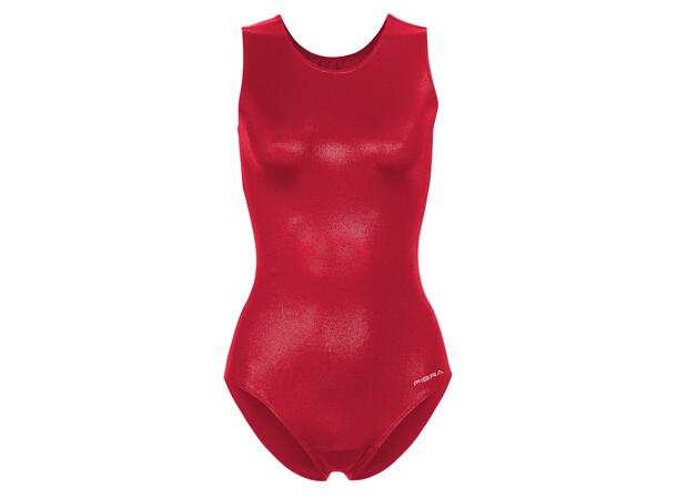 FIBRA Gym Leotard Basic W Rød 116 Turndrakt uten arm 