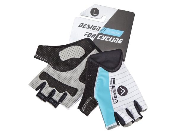 FIBRA Pro Bike Summer Glove Hvit S Gode sykkelhansker 