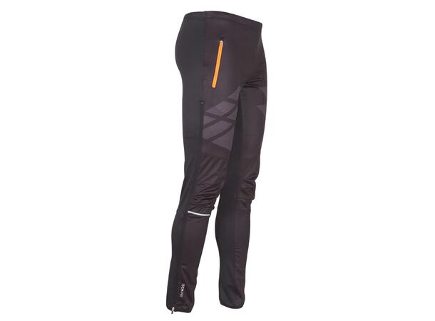 FIBRA Sync Hybrid Pant Sort S Praktisk vindtett bukse med stretch 