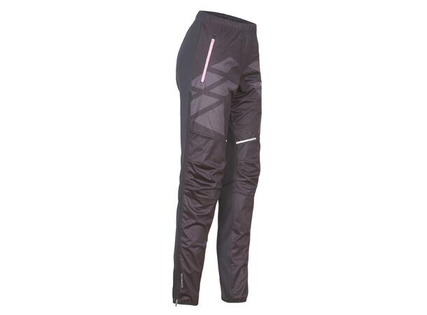 FIBRA Sync Hybrid Pant W Sort XS Praktisk vindtett bukse med stretch 