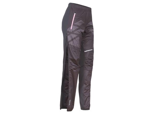 FIBRA Sync Hybrid Pant W Sort XS Praktisk vindtett bukse med stretch 