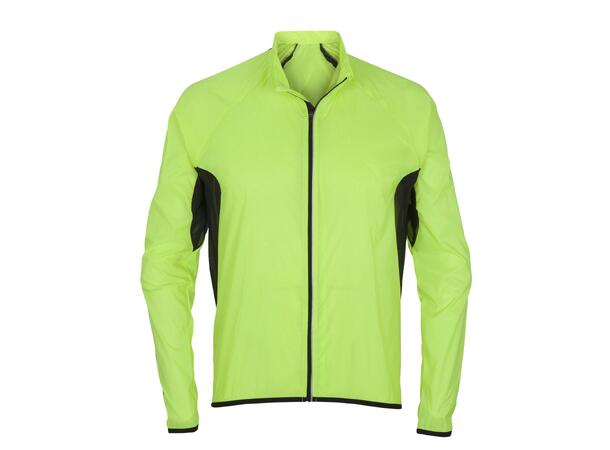 FIBRA Xtrm Wind Pack Jacket Neongul S Vind og vanntett jakke 