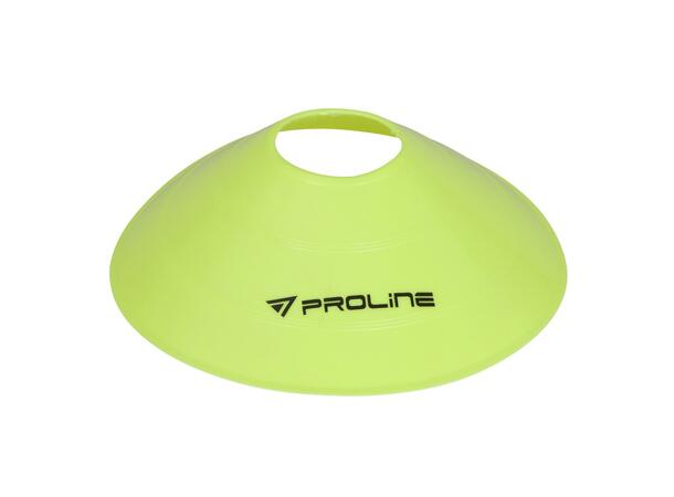 PROLINE Disc Cones Single Gul OS Markeringstallerken i myk plast 