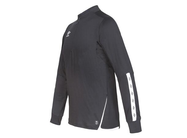 UMBRO UX Elite Half Zip Sort/Hvit S Treningsgenser med glidelås 