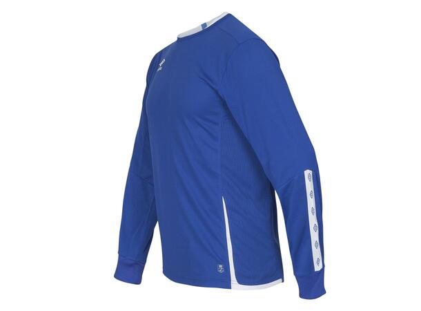 UMBRO UX Elite LS Jsy j Blå/Hvit 128 Flott langermet spillertrøye 