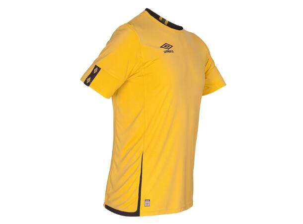 UMBRO UX Elite SS Jsy j Gul/Sort 140 Flott kortermet spillertrøye 
