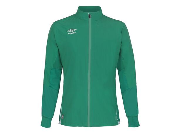 UMBRO UX Elite Trn Jkt Grønn/Hvit XS Lett treningsjakke, romslig passform. 