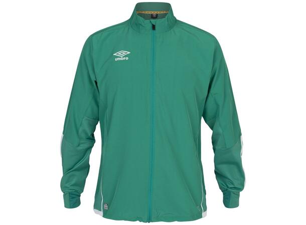 UMBRO UX Elite Trn Jkt Grønn/Hvit XS Lett treningsjakke, romslig passform. 
