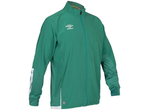 UMBRO UX Elite Trn Jkt Grønn/Hvit XS Lett treningsjakke, romslig passform. 