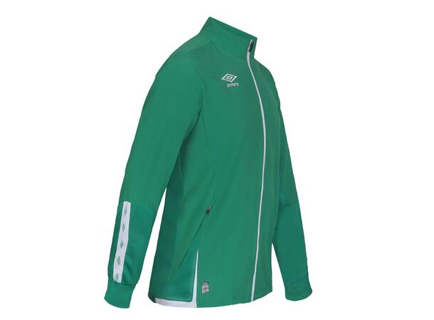 UMBRO UX Elite Trn Jkt jr Grønn/Hvit 128 Treningsjakke 