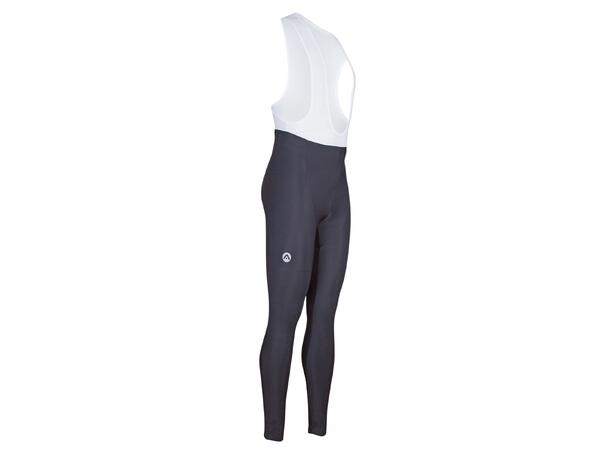 FIBRA Active Bike Tights Warm Sort S Sykkelbukse med seler 