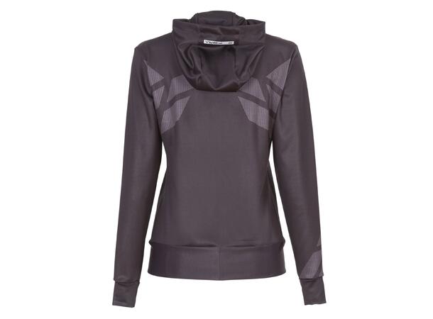 FIBRA Sync Hood Zip W Sort XS Hettejakke med børstet innside 