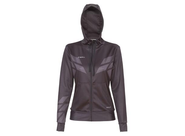 FIBRA Sync Hood Zip W Sort XS Hettejakke med børstet innside 