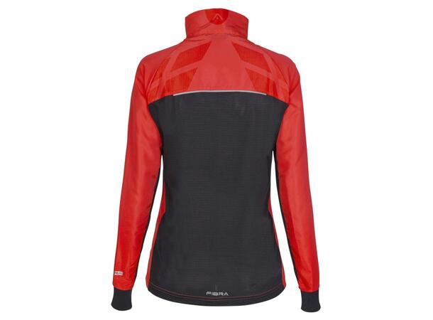 FIBRA Sync Trn Jacket Warm W Rød XS Fôret vindtett damejakke 