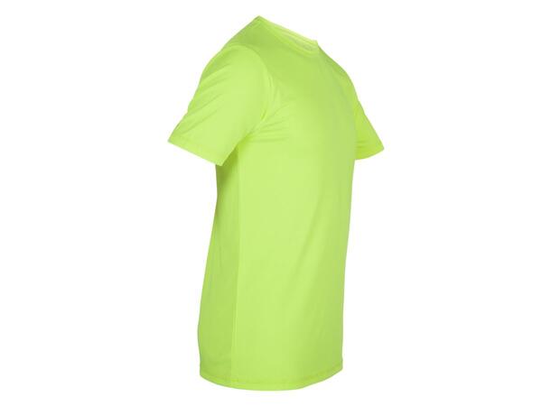 ST Promo Tech Tee Neongul S Polyester t-skjorte uten logo 