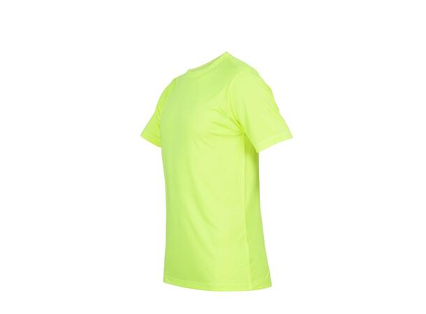 ST Promo Tech Tee Neongul S Polyester t-skjorte uten logo 