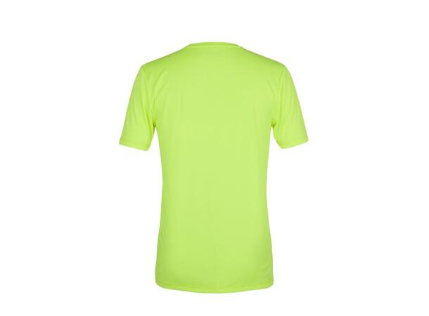 ST Promo Tech Tee Neongul S Polyester t-skjorte uten logo 