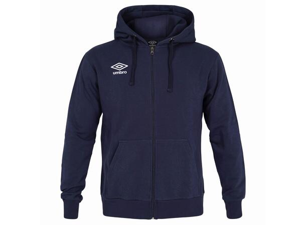 UMBRO Basic Hood Jacket Marine XS Jakke med hette og liten logo 