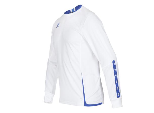 UMBRO UX Elite LS Jsy Hvit/Blå XS Flott langermet spillertrøye 