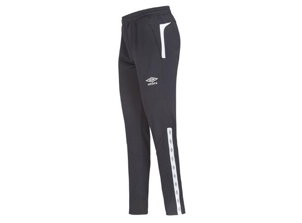 UMBRO UX Elite Pant Reg Sort/Hvit XS Treningsbukse i normal passform 