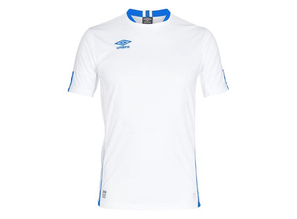 UMBRO UX Elite SS Jsy j Hvit/Blå 128 Flott kortermet spillertrøye 