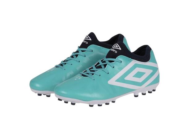 UMBRO Velocita VI 1.0 AG Jr Turkis 33 Ideelle fotballsko for kunstgress 