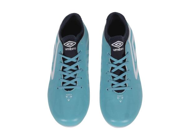 UMBRO Velocita VI 1.0 AG Jr Turkis 33 Ideelle fotballsko for kunstgress 