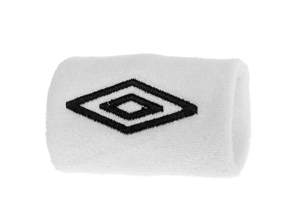 UMBRO Wristband Diamond Hvit M Praktisk svettebånd til arm 